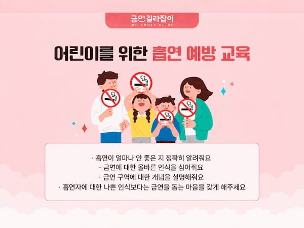 흡연 예방교육 프로그램 참고 이미지